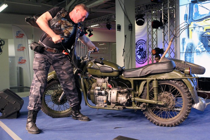 Дизельный мотоцикл Урал