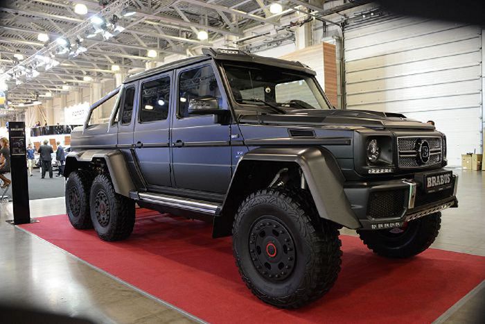 BRABUS G-Class 6x6 на MOSCOW OFF-ROAD SHOW