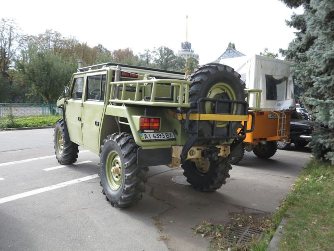 Украинский Хаммер вездеход Jeep Shamir