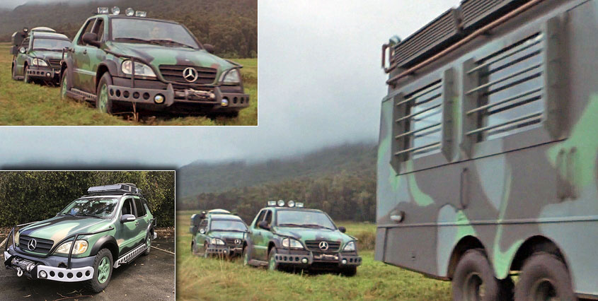 Реплика Mercedes ML из фильма «Юрский период 2: Затерянный мир»