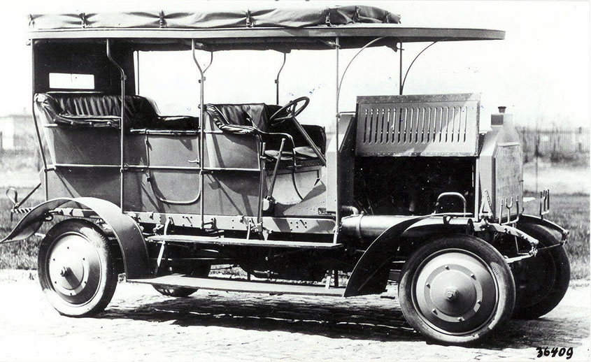 Daimler Dernburg Wagen, 1907 год