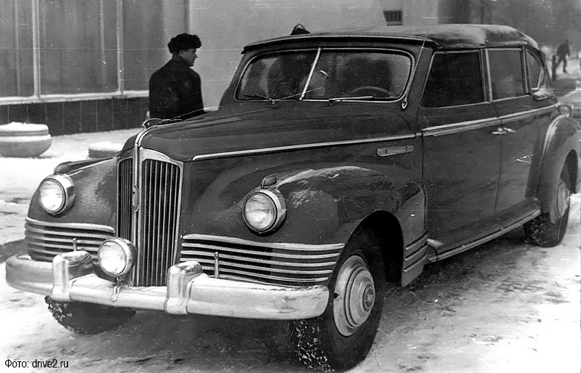 Советский полноприводный лимузин ЗИС-110Ш и 110П