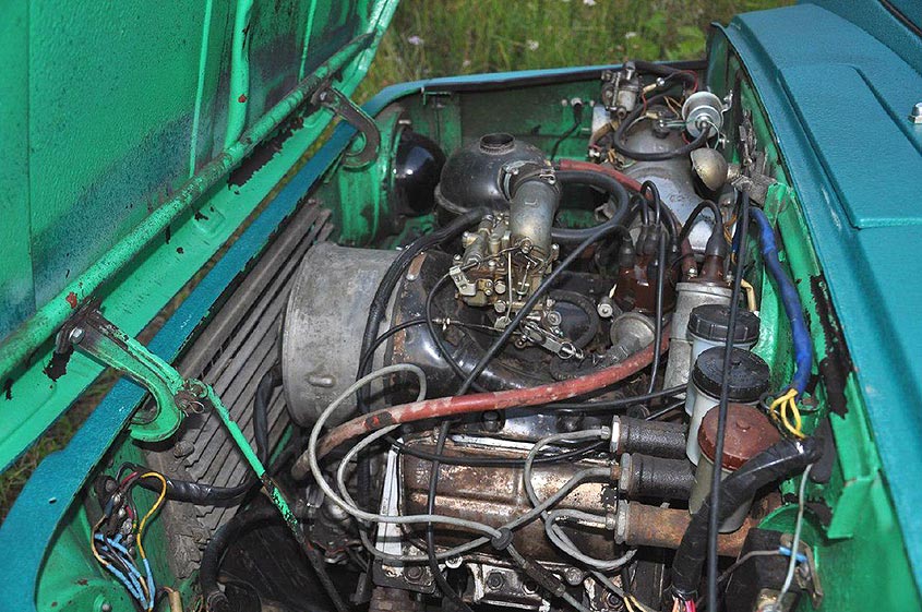 ЛуАЗ 969М, двигатель МеМЗ-969А