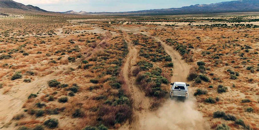 Новый Ford Bronco испытывают в калифорнийской пустыне