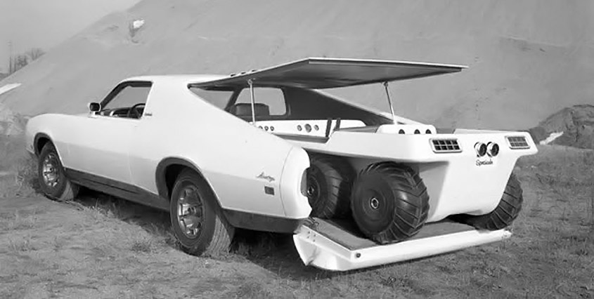 Концепт Mercury Montego Cyclone Sportshauler. 1971 год, Ford
