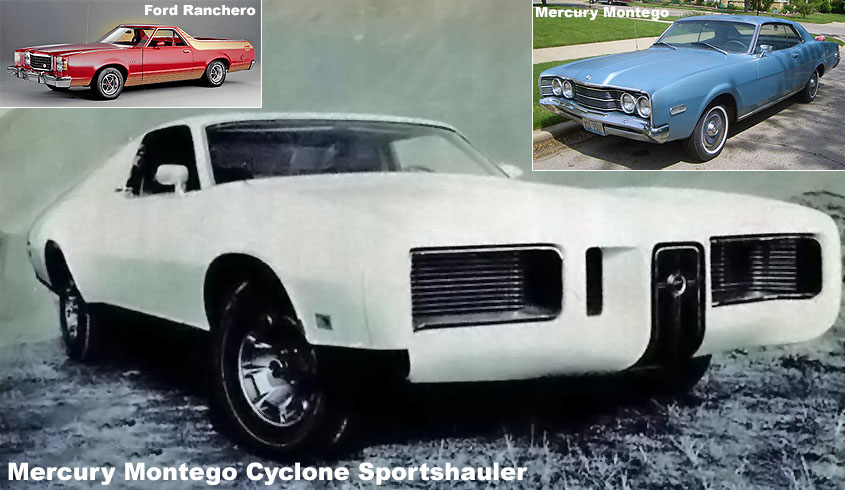 Концепт Mercury Montego Cyclone Sportshauler. 1971 год, Ford