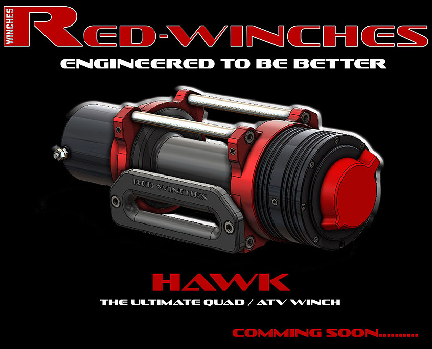 Лебёдка Red-Winches Hawk для ATV и квадроциклов