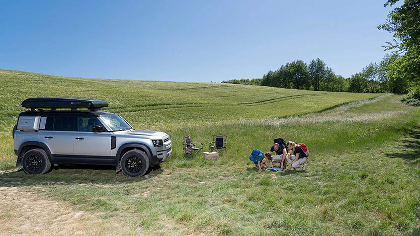 Накрышная палатка для Land Rover Defender нового поколения