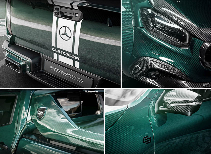 Mercedes X-Class Racing Green от польского ателье Carlex Design