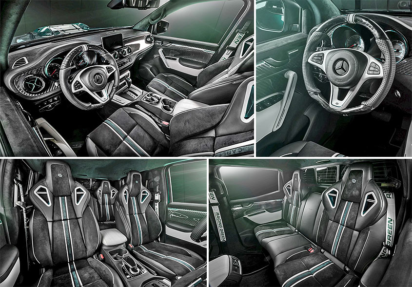 Mercedes X-Class Racing Green от польского ателье Carlex Design