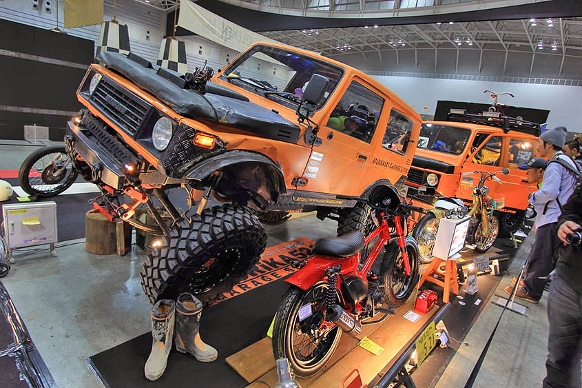 Туристический прицеп из кузова Suzuki Jimny сделали японские тюнеры