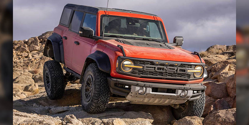 Ford Bronco Raptor предназначен для пустынь и каменистых ландшафтов