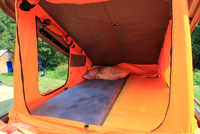 Тест автомобильной палатки YUAGO